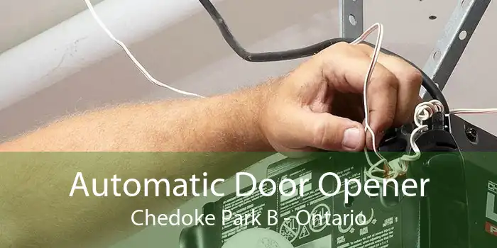 Automatic Door Opener Chedoke Park B - Ontario