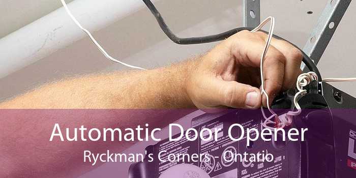 Automatic Door Opener Ryckman's Corners - Ontario