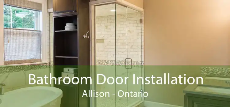 Bathroom Door Installation Allison - Ontario