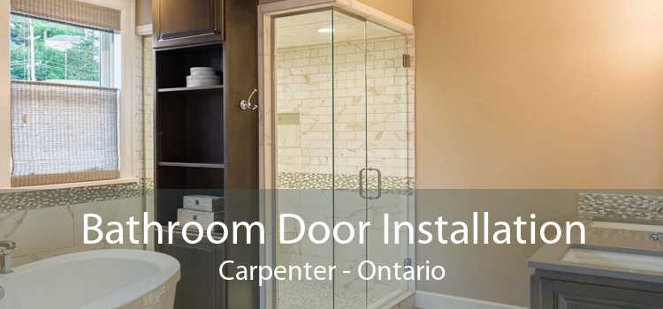 Bathroom Door Installation Carpenter - Ontario