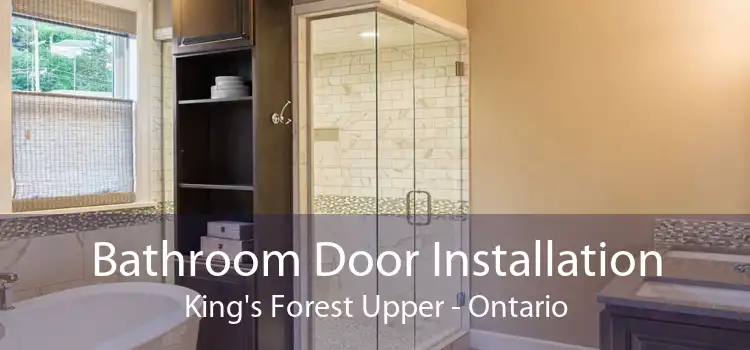 Bathroom Door Installation King's Forest Upper - Ontario