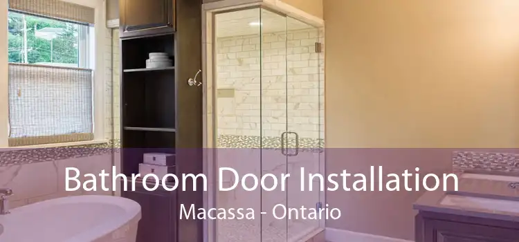 Bathroom Door Installation Macassa - Ontario