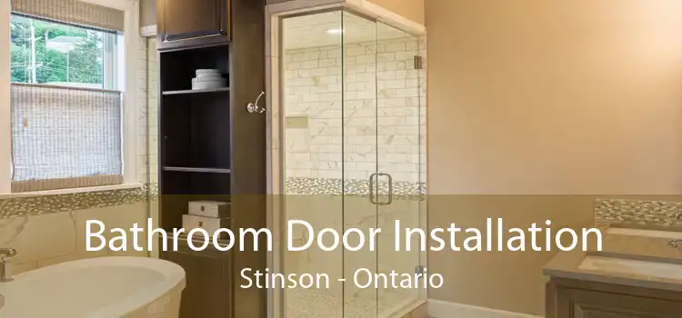 Bathroom Door Installation Stinson - Ontario