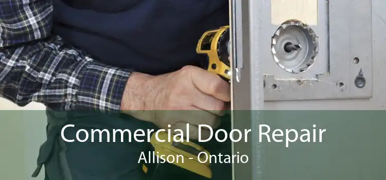 Commercial Door Repair Allison - Ontario