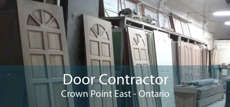 Door Contractor Crown Point East - Ontario