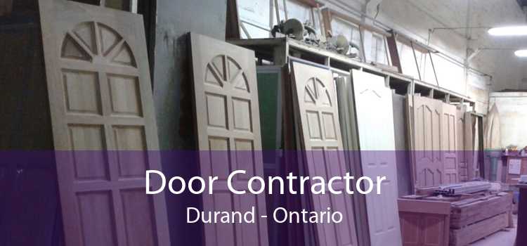 Door Contractor Durand - Ontario
