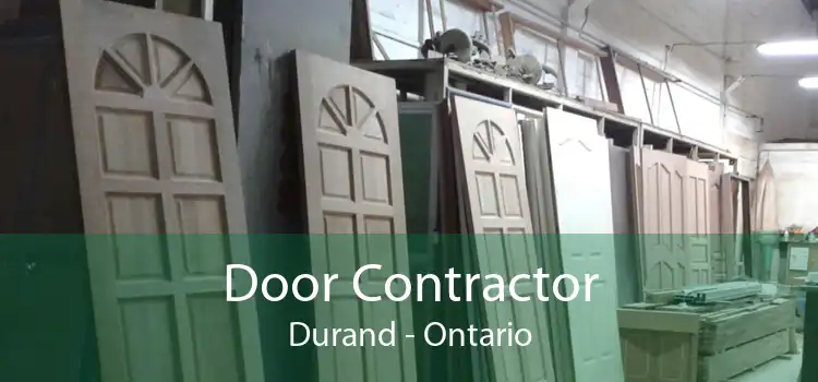 Door Contractor Durand - Ontario