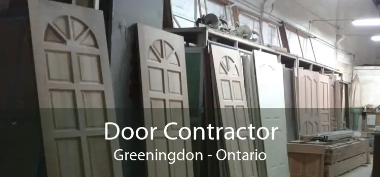 Door Contractor Greeningdon - Ontario