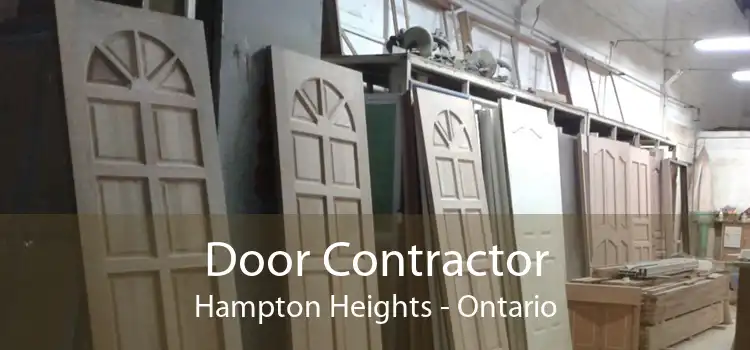 Door Contractor Hampton Heights - Ontario