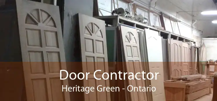 Door Contractor Heritage Green - Ontario
