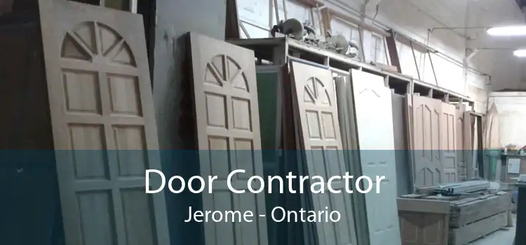 Door Contractor Jerome - Ontario