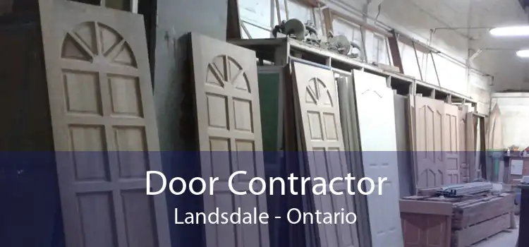 Door Contractor Landsdale - Ontario