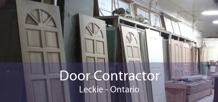 Door Contractor Leckie - Ontario
