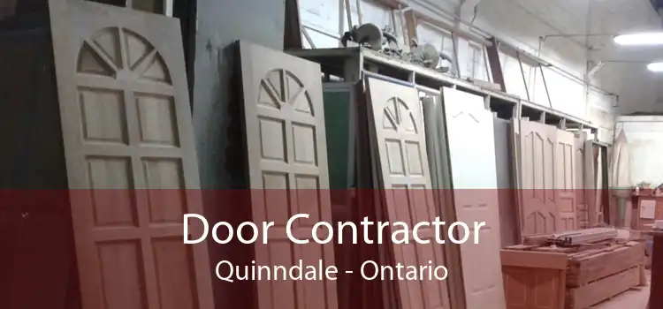 Door Contractor Quinndale - Ontario