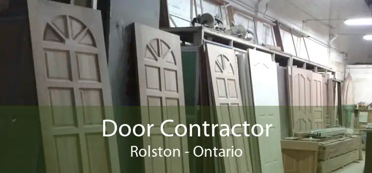 Door Contractor Rolston - Ontario