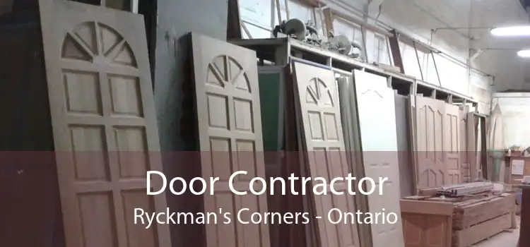 Door Contractor Ryckman's Corners - Ontario