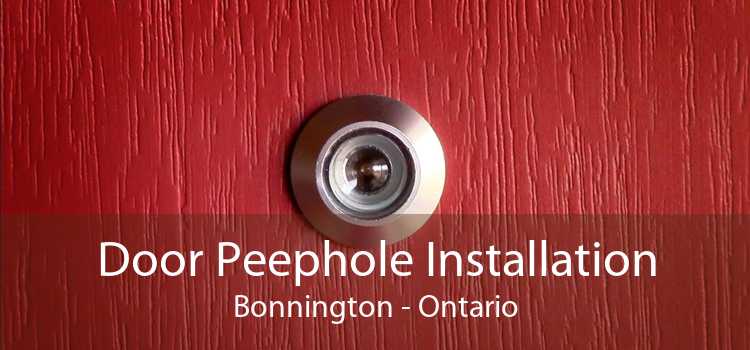 Door Peephole Installation Bonnington - Ontario