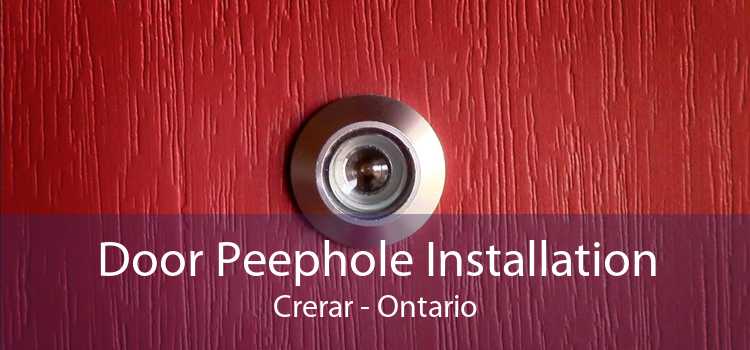 Door Peephole Installation Crerar - Ontario