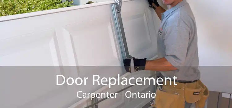 Door Replacement Carpenter - Ontario