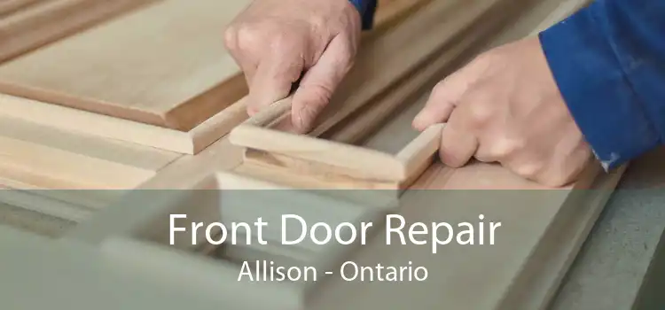 Front Door Repair Allison - Ontario
