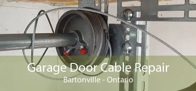 Garage Door Cable Repair Bartonville - Ontario