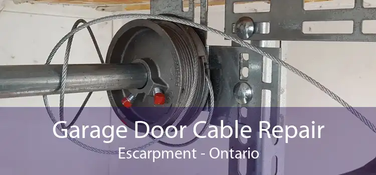 Garage Door Cable Repair Escarpment - Ontario