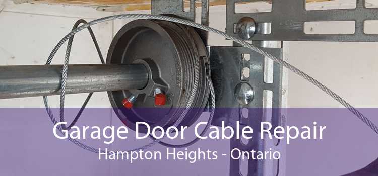 Garage Door Cable Repair Hampton Heights - Ontario