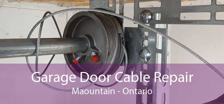 Garage Door Cable Repair Maountain - Ontario