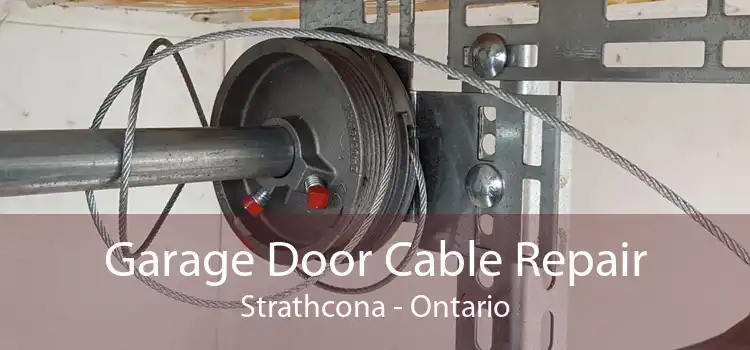 Garage Door Cable Repair Strathcona - Ontario