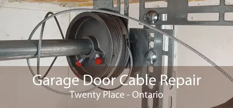 Garage Door Cable Repair Twenty Place - Ontario