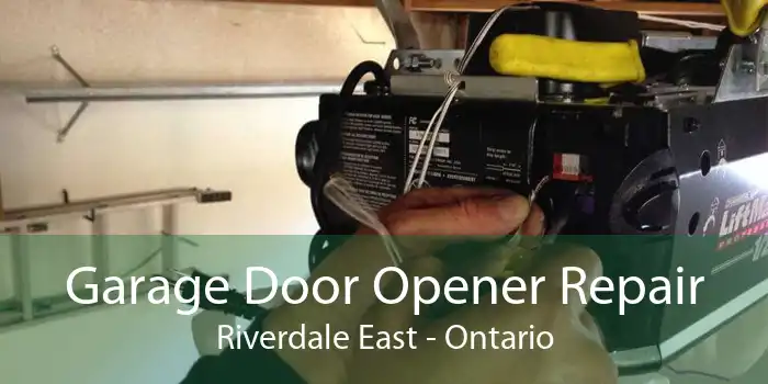 Garage Door Opener Repair Riverdale East - Ontario