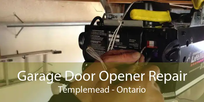 Garage Door Opener Repair Templemead - Ontario