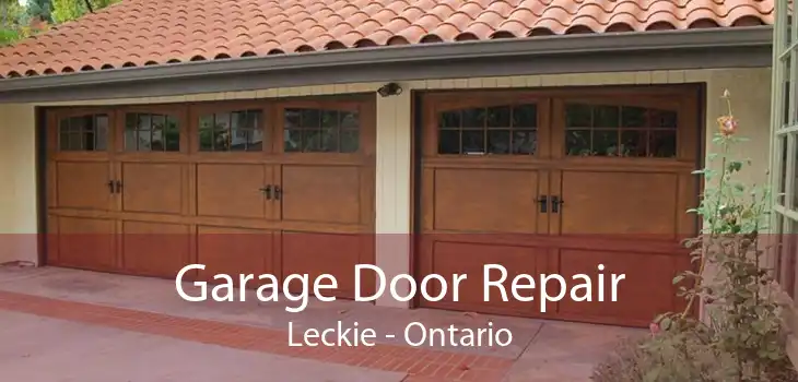 Garage Door Repair Leckie - Ontario