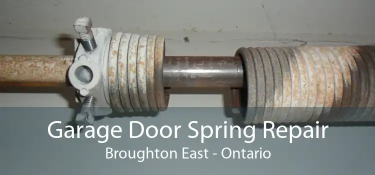 Garage Door Spring Repair Broughton East - Ontario