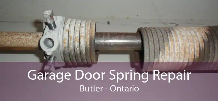 Garage Door Spring Repair Butler - Ontario