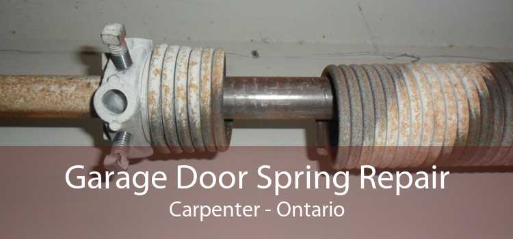 Garage Door Spring Repair Carpenter - Ontario