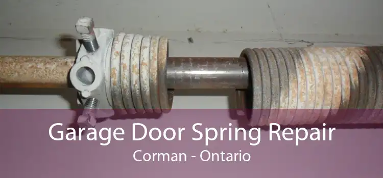 Garage Door Spring Repair Corman - Ontario