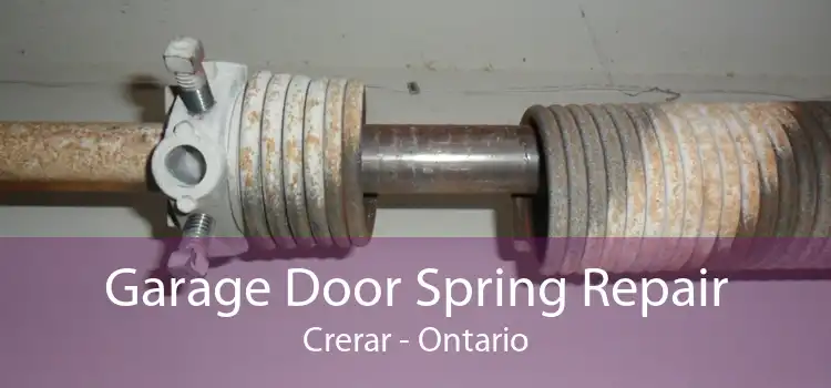 Garage Door Spring Repair Crerar - Ontario