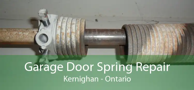 Garage Door Spring Repair Kernighan - Ontario