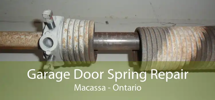Garage Door Spring Repair Macassa - Ontario