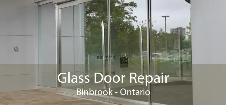 Glass Door Repair Binbrook - Ontario