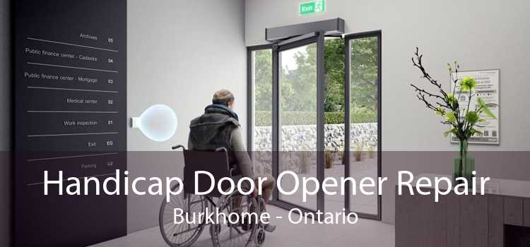 Handicap Door Opener Repair Burkhome - Ontario