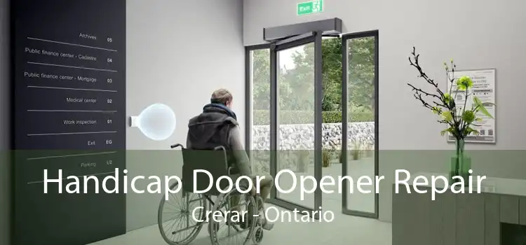 Handicap Door Opener Repair Crerar - Ontario