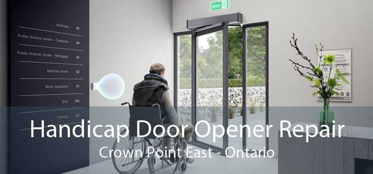Handicap Door Opener Repair Crown Point East - Ontario