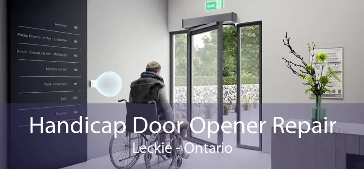 Handicap Door Opener Repair Leckie - Ontario