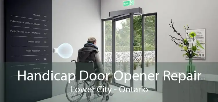Handicap Door Opener Repair Lower City - Ontario