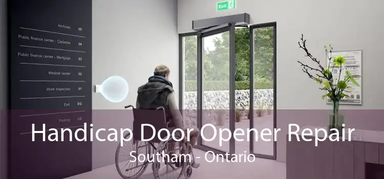 Handicap Door Opener Repair Southam - Ontario