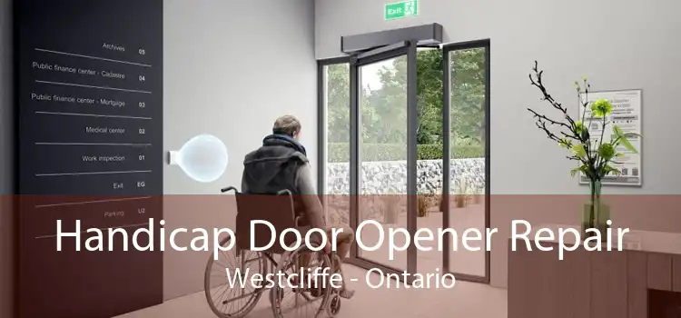 Handicap Door Opener Repair Westcliffe - Ontario