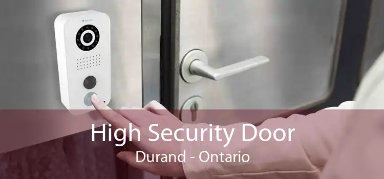 High Security Door Durand - Ontario