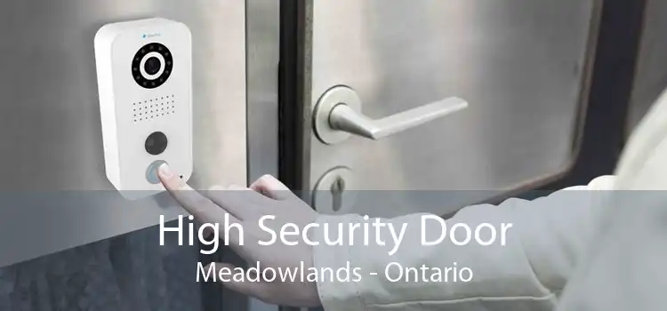 High Security Door Meadowlands - Ontario